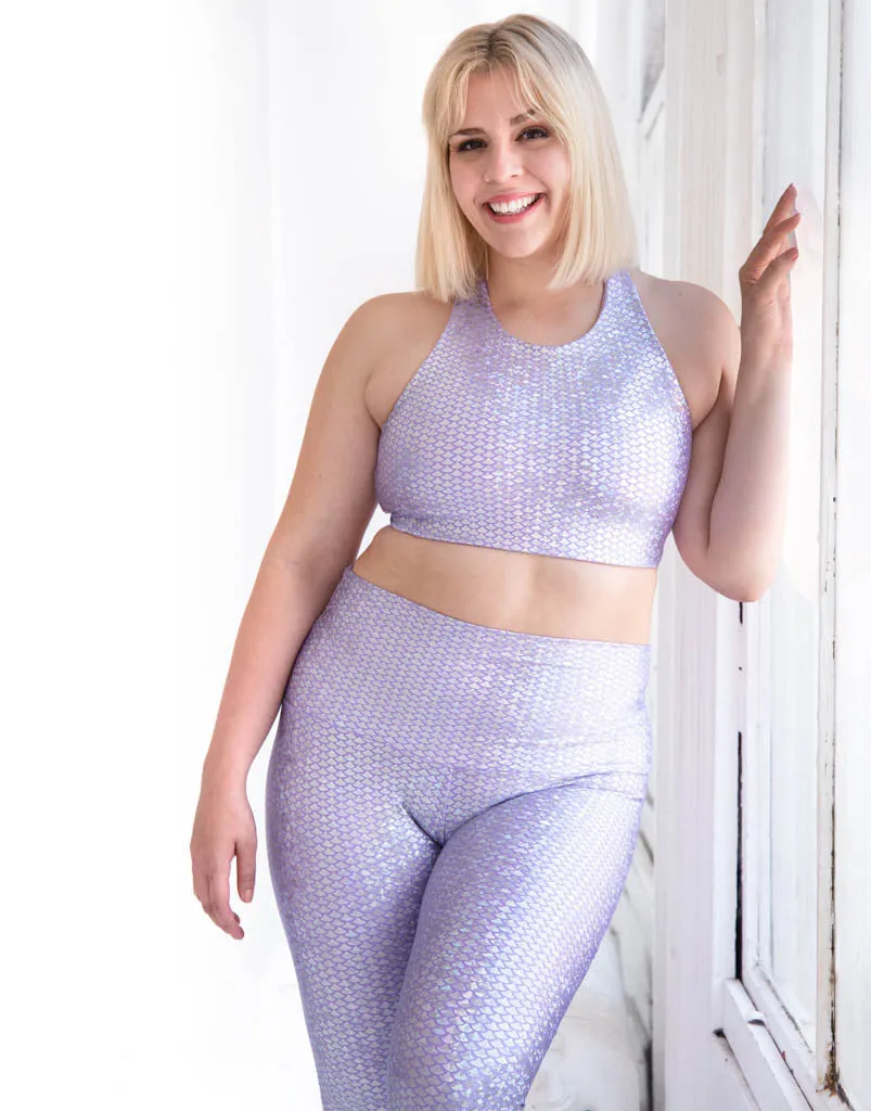 Lavender Mermaid Crop