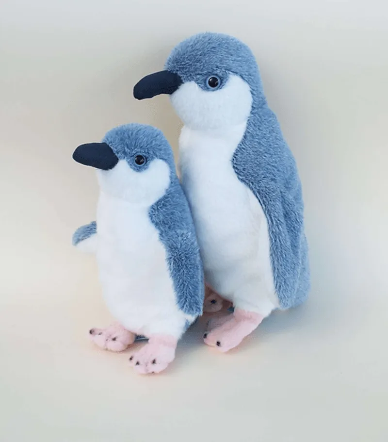 Little Blue Penguin Toy with Authentic Sound