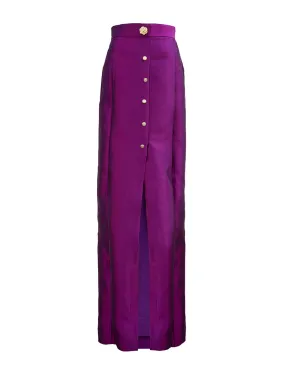 MASON by MASON'S DAUGHTER Charlotte Skirt, Magenta Silk Wool