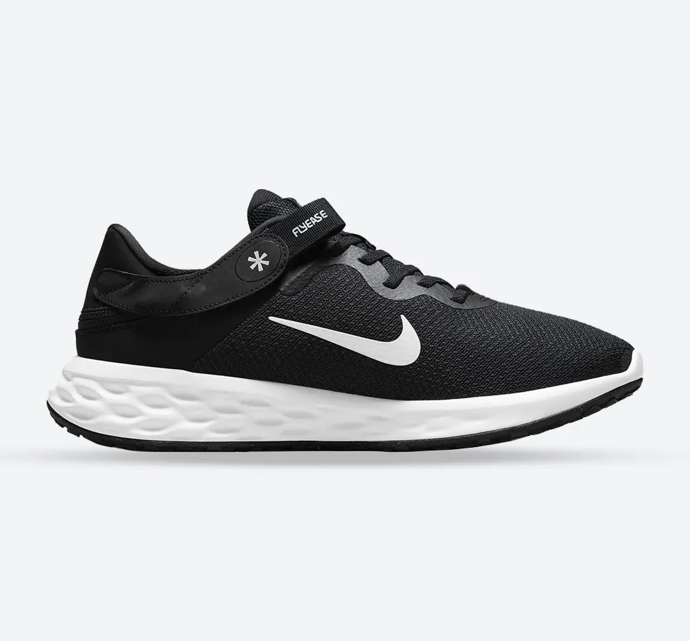 Men's Wide Fit Nike DD8476-003 Revolution 6 Flyease Trainers