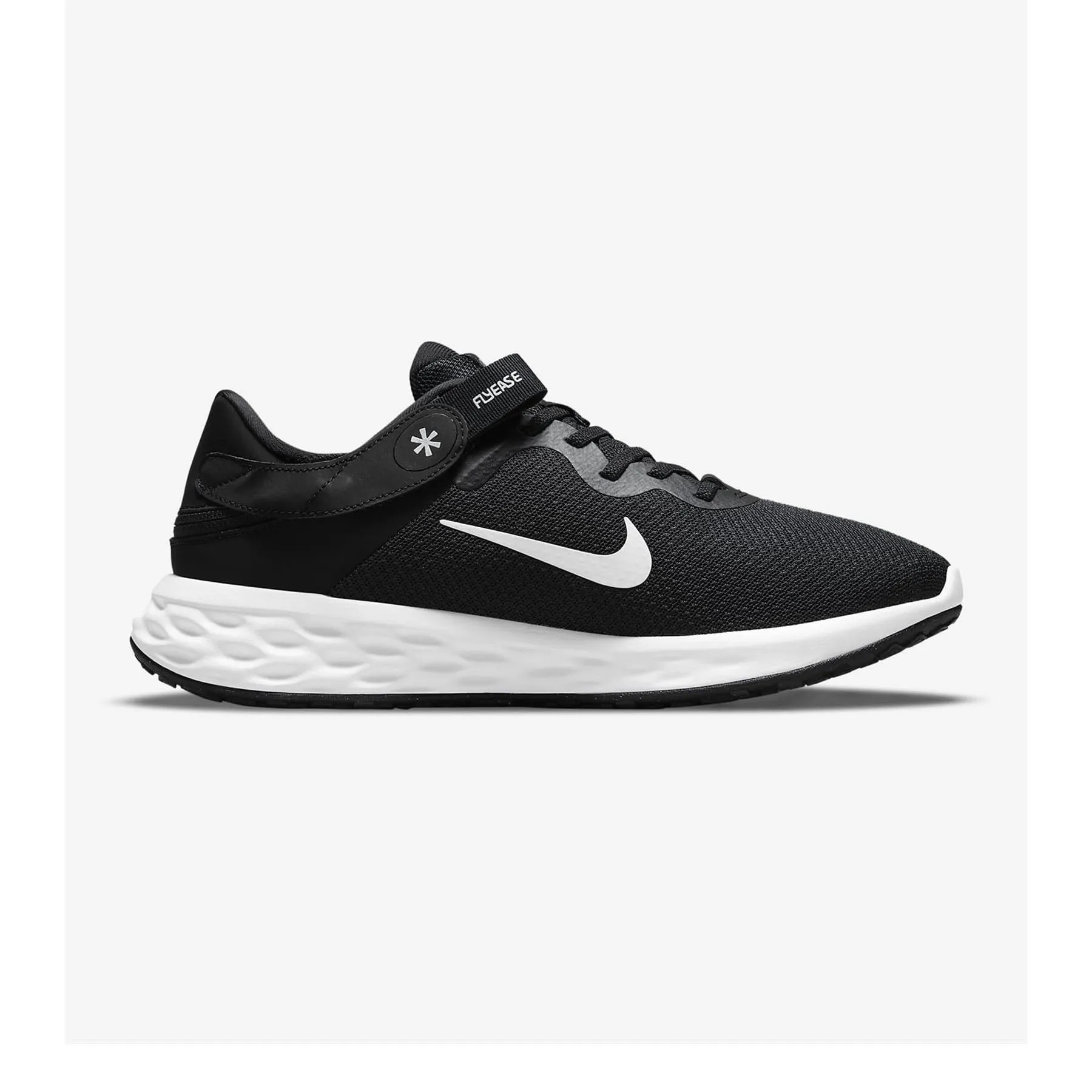 Men's Wide Fit Nike DD8476-003 Revolution 6 Flyease Trainers