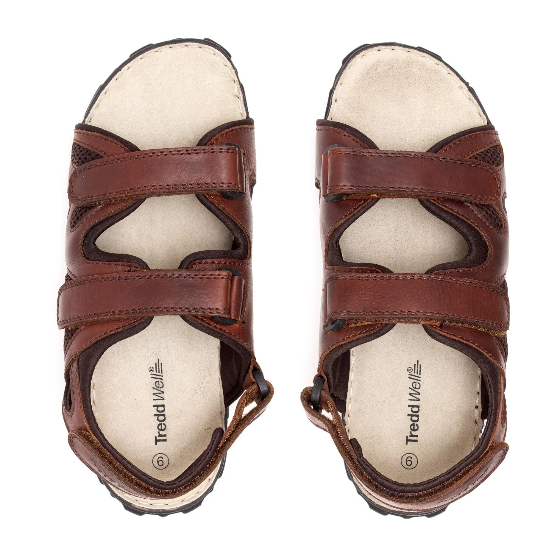 Mens Wide Fit Sandals Ashley Sandals by Tredd Well