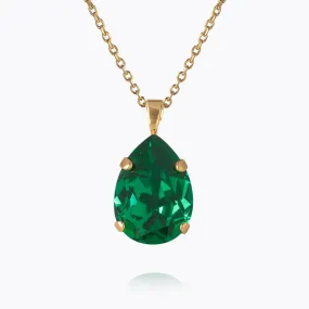 Mini Drop Necklace / Majestic Green