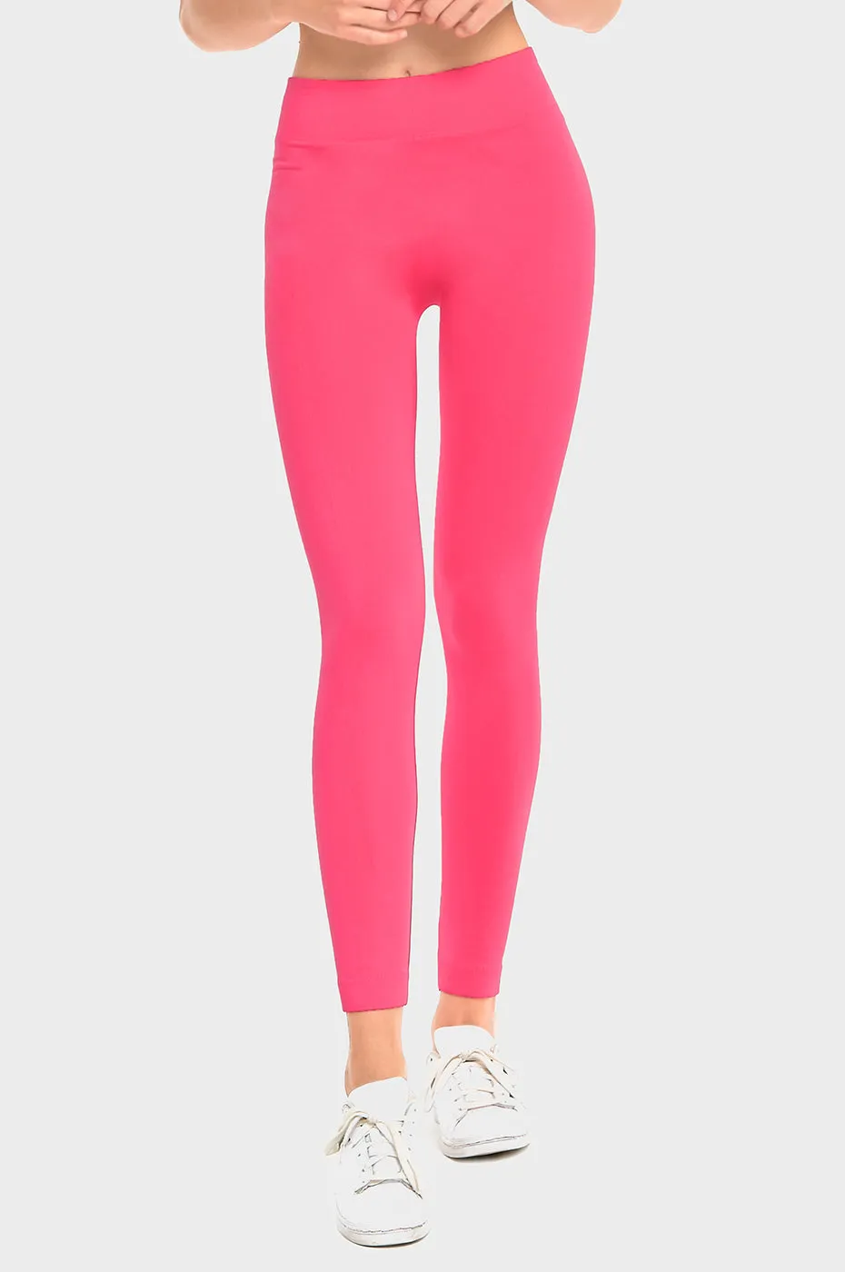 MOPAS LADIES SEAMLESS FLEECE LEGGINGS (TX300)