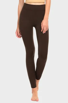 MOPAS LADIES SEAMLESS FLEECE LEGGINGS (TX300)