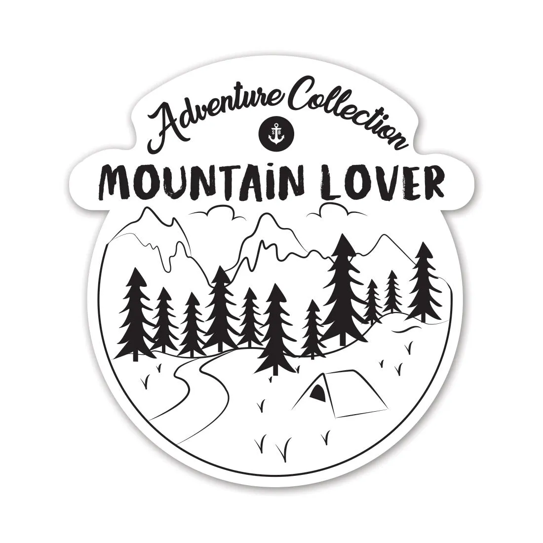 MOUNTAIN LOVER STICKER