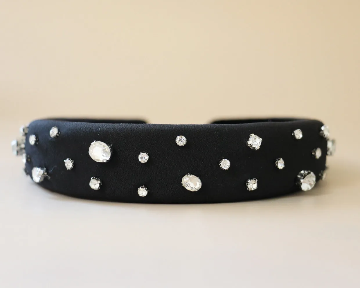 OG Headband Black Silver 