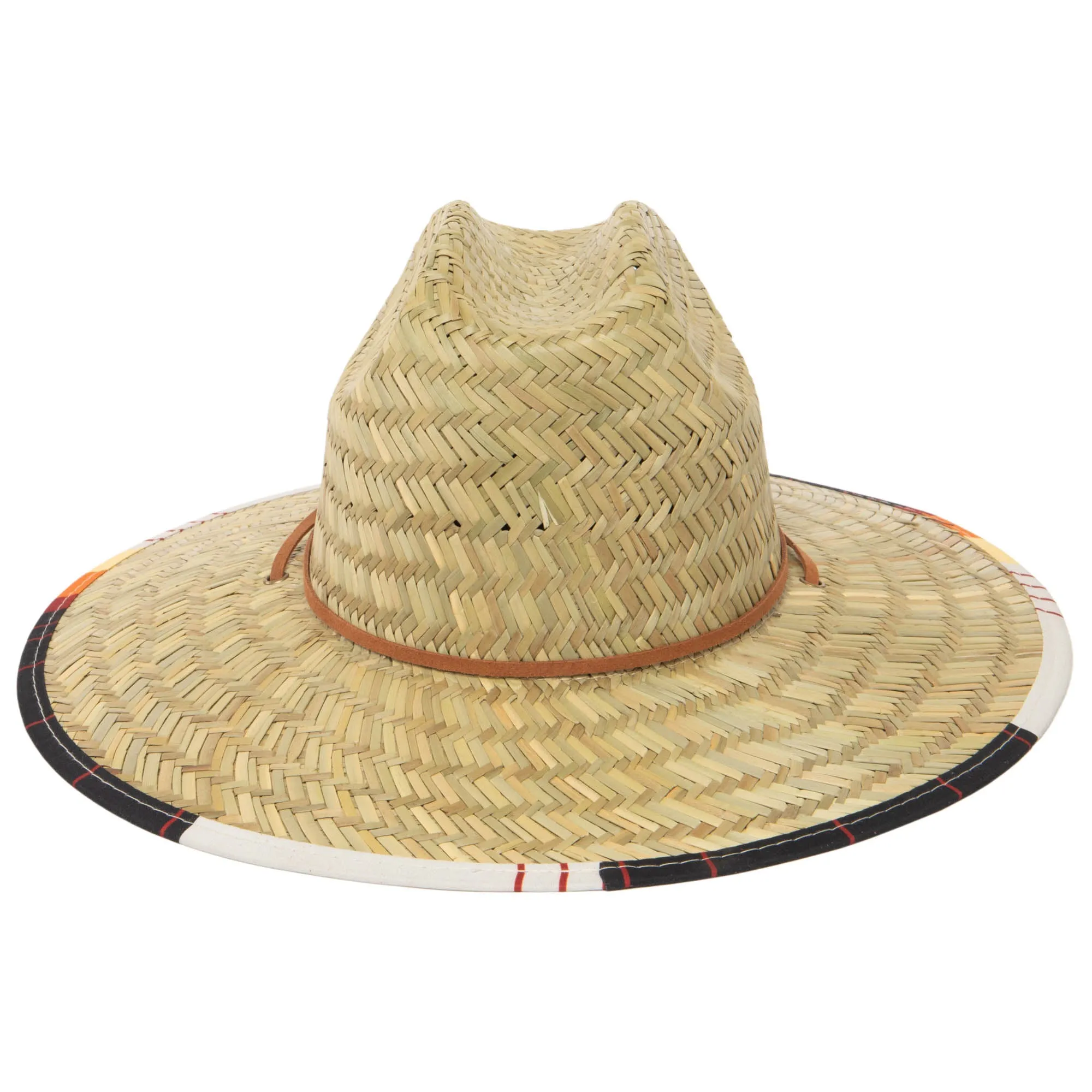 Original OP - Lifeguard Hat with Striped Underbrim Print by Ocean Pacific