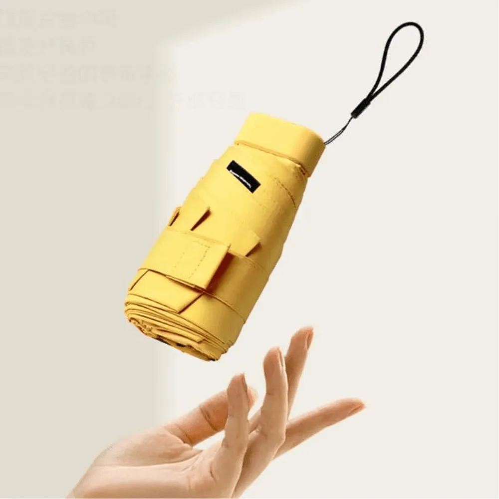 Portable Pocket Sized Umbrella (Random Color)