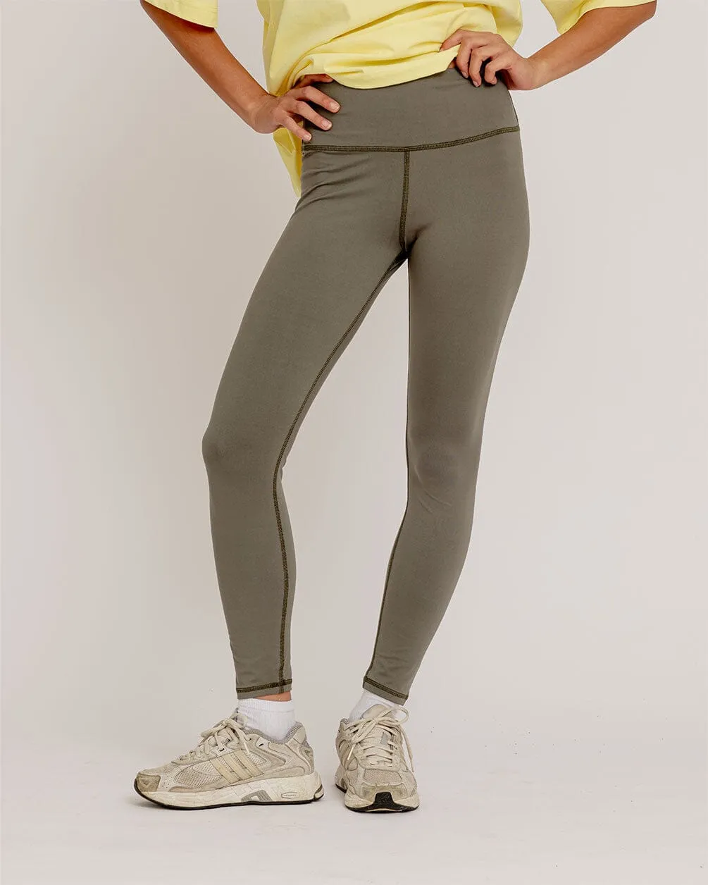 Seamless Crocodile Green Leggings