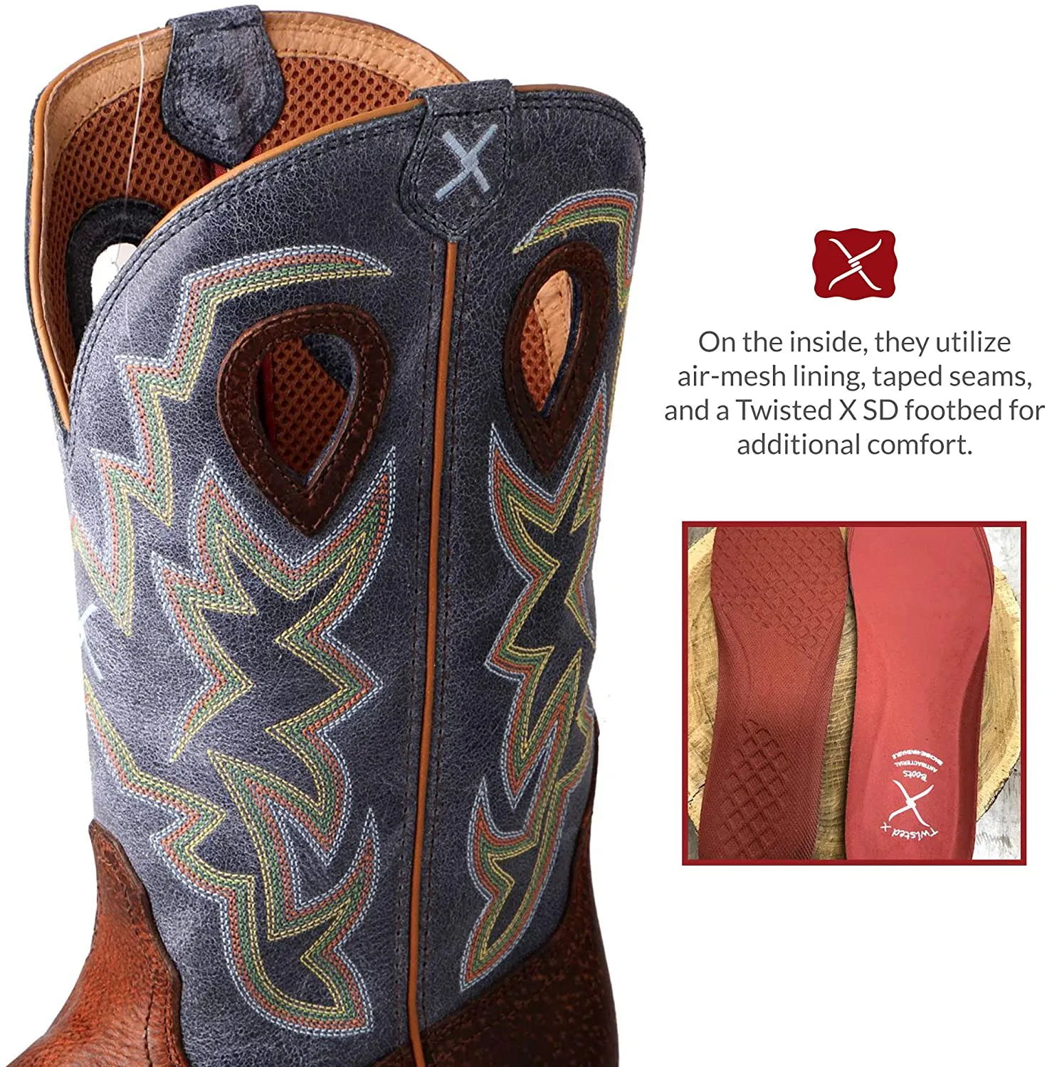 Twisted X Men's Steel Toe Western Work Boot