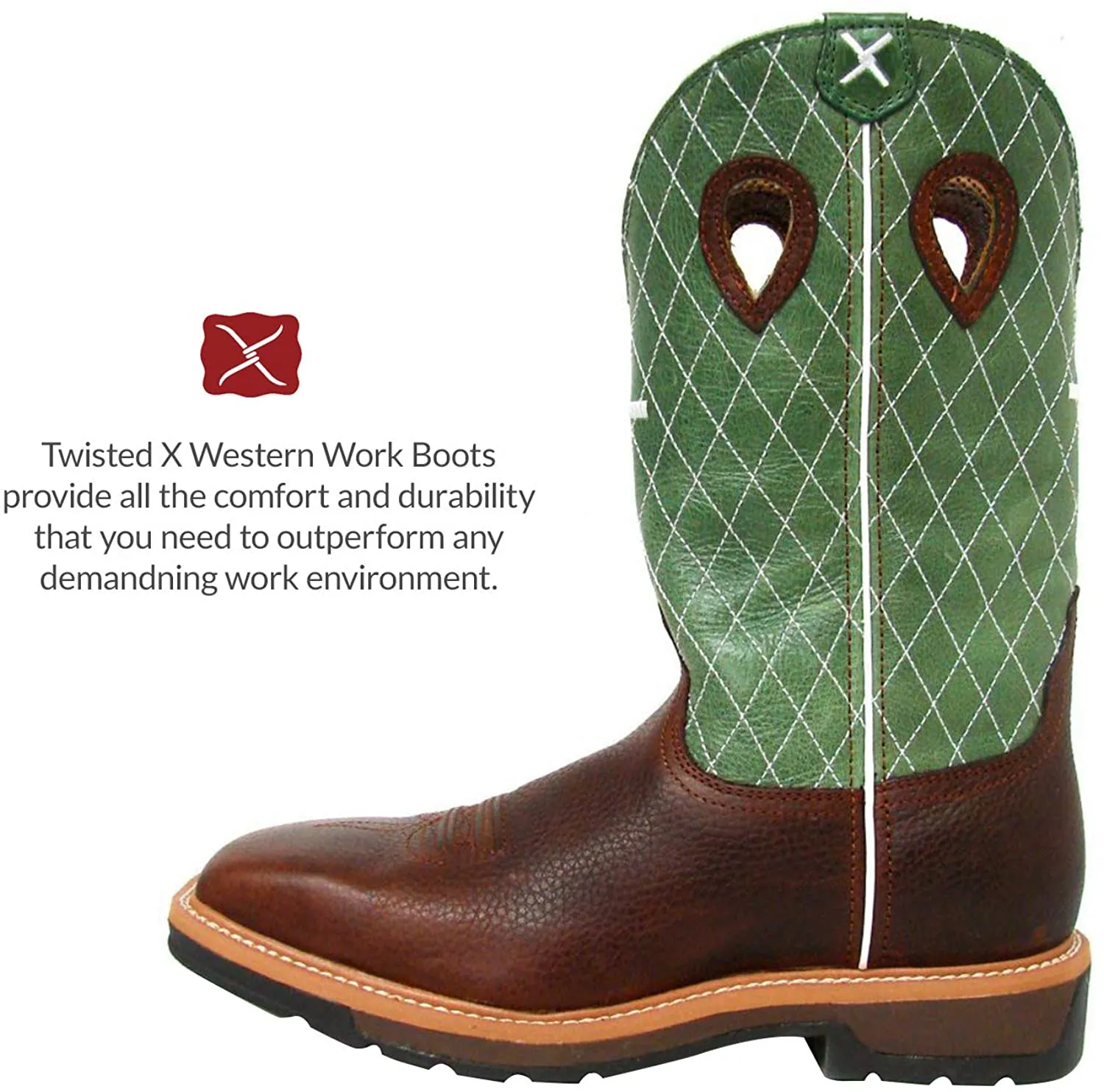 Twisted X Men's Steel Toe Western Work Boot