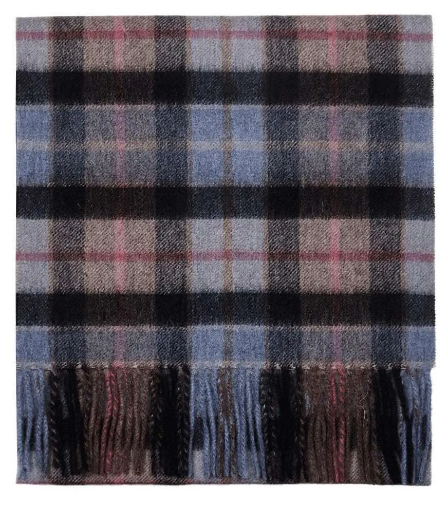 Weathered Gunn Tartan Pure Lambswool Scarf