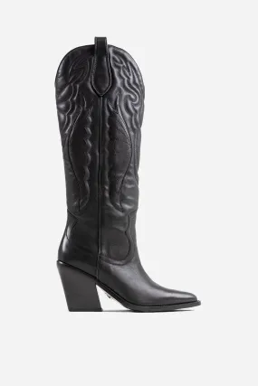 Western High Boot New-Kole | black