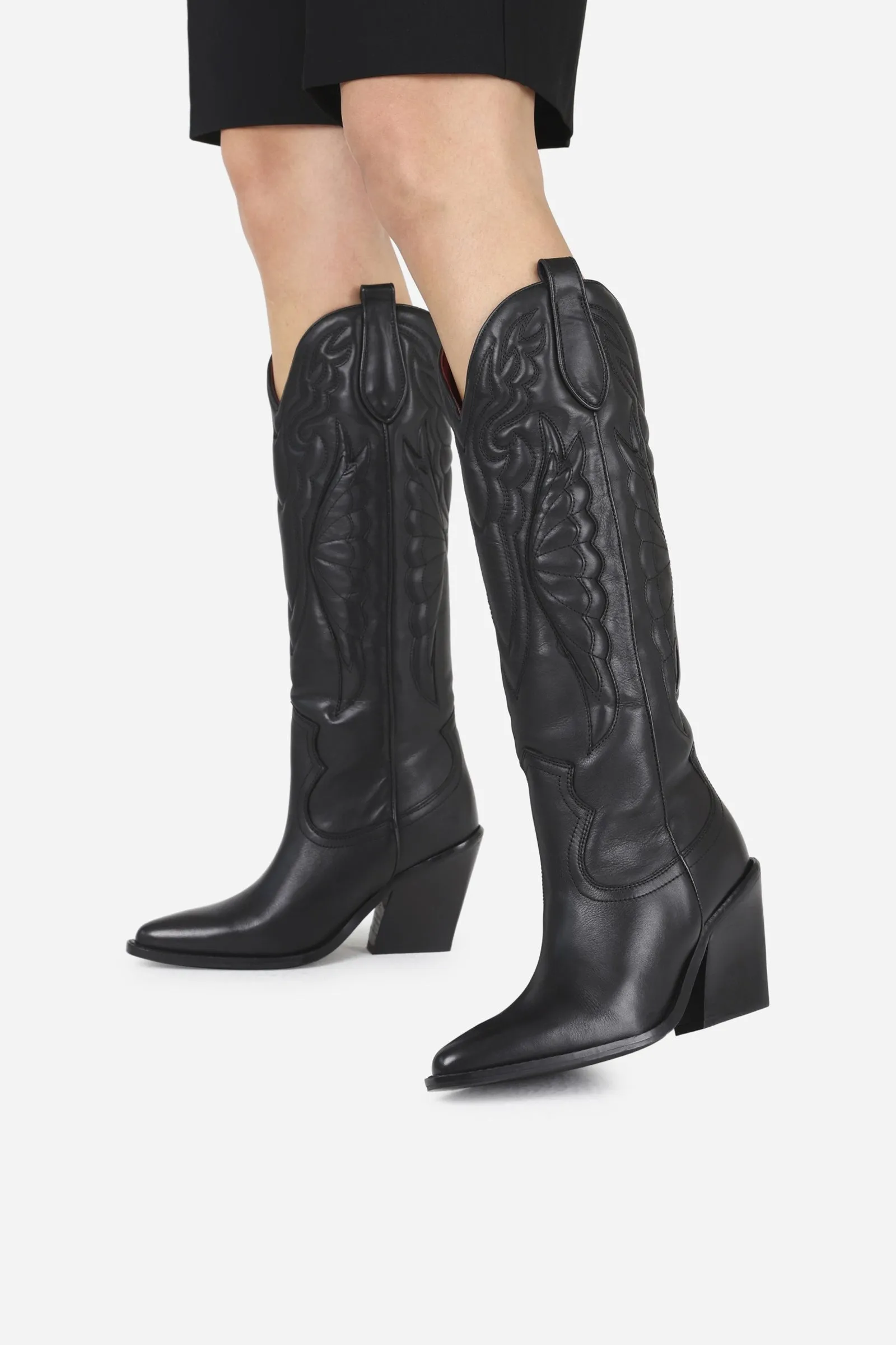 Western High Boot New-Kole | black