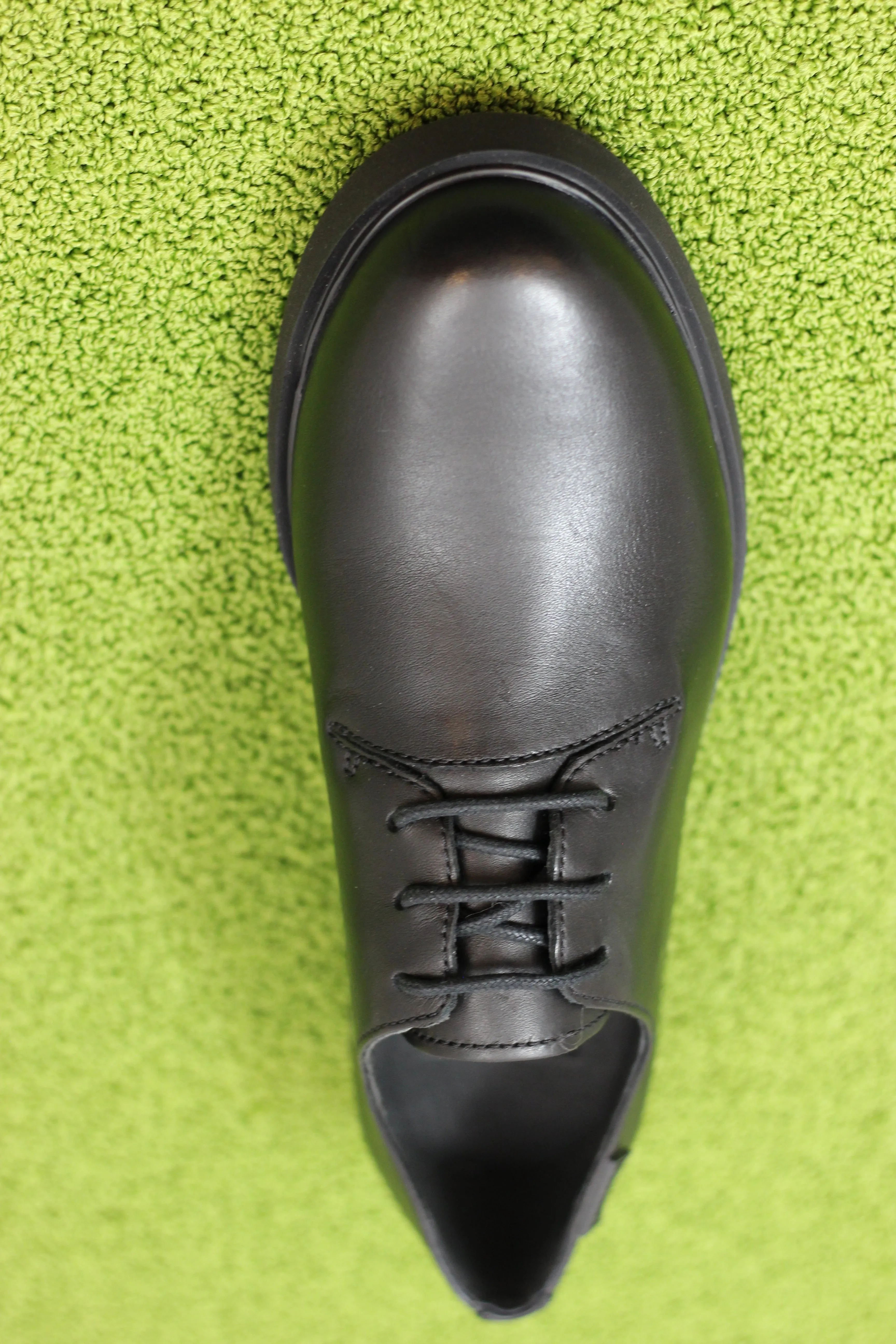 Womens Iman Oxford - Black Leather