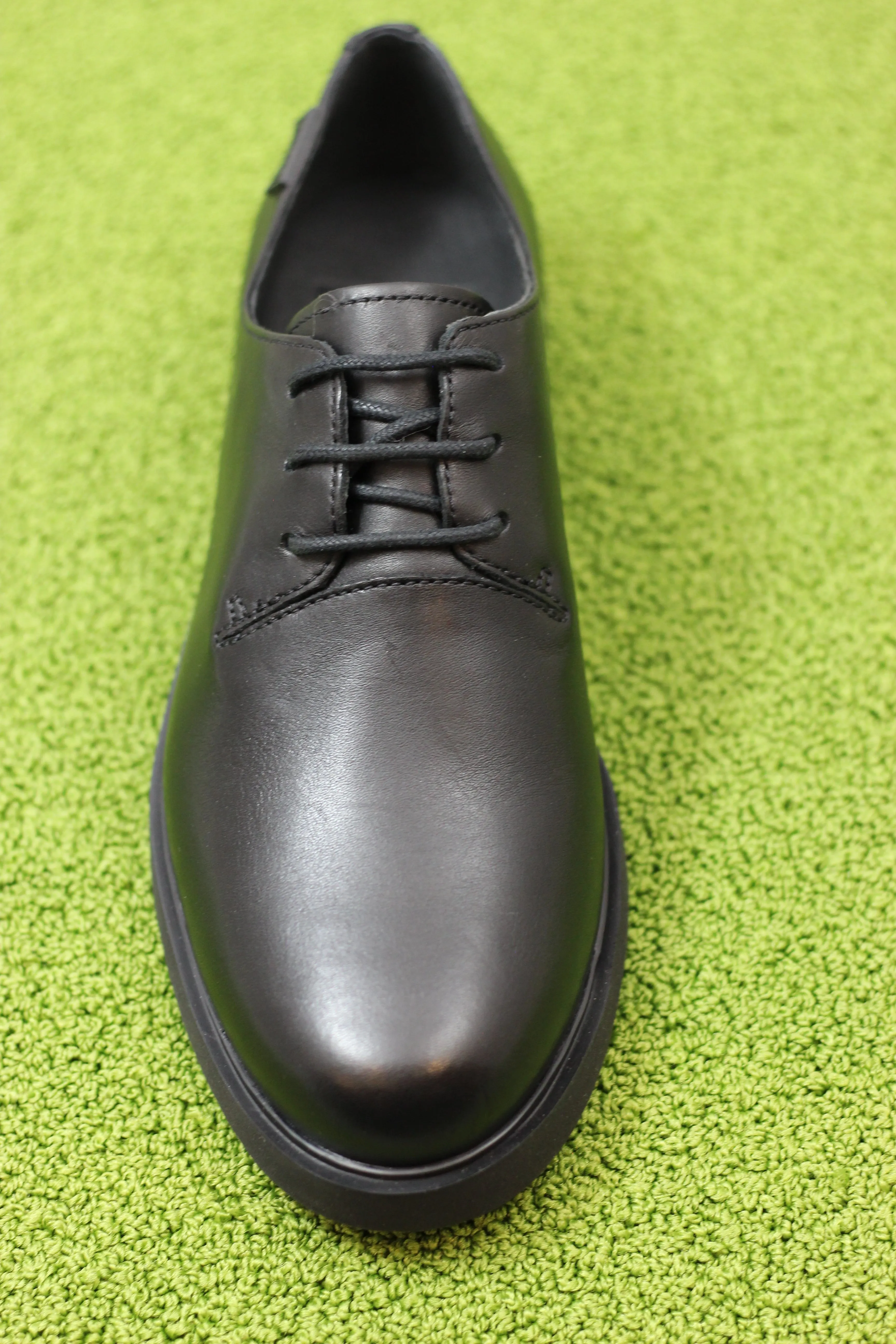 Womens Iman Oxford - Black Leather