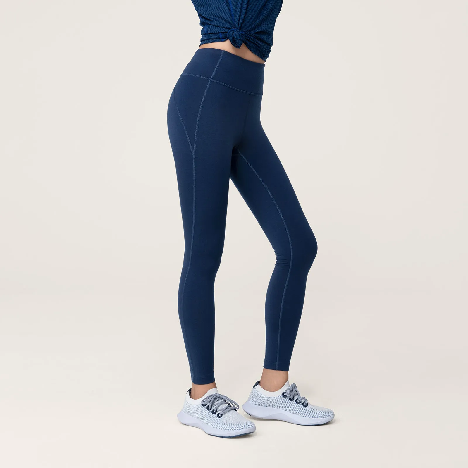 Women's Natural Legging - True Navy