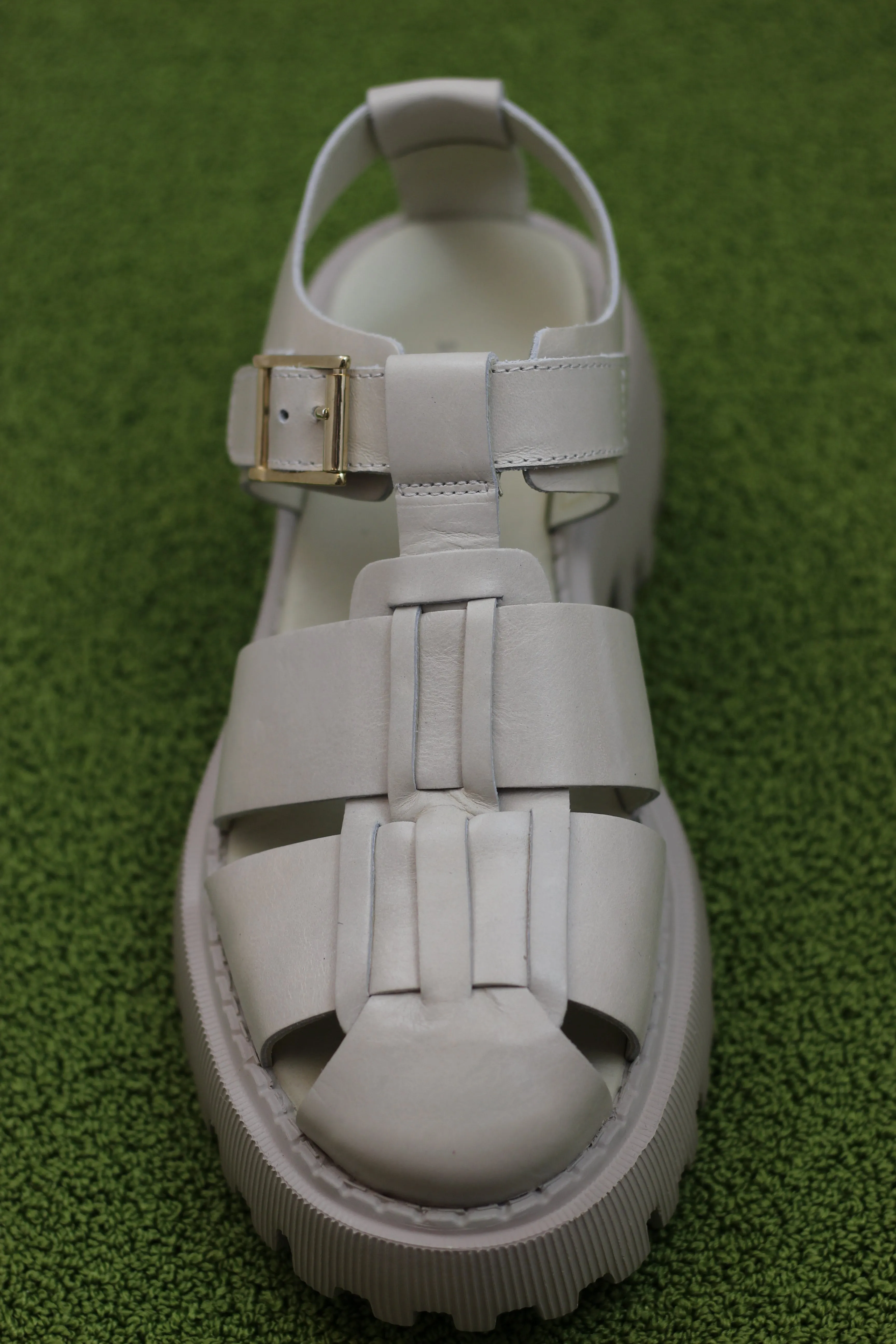 Women's Posey Sandal - Off White Leather