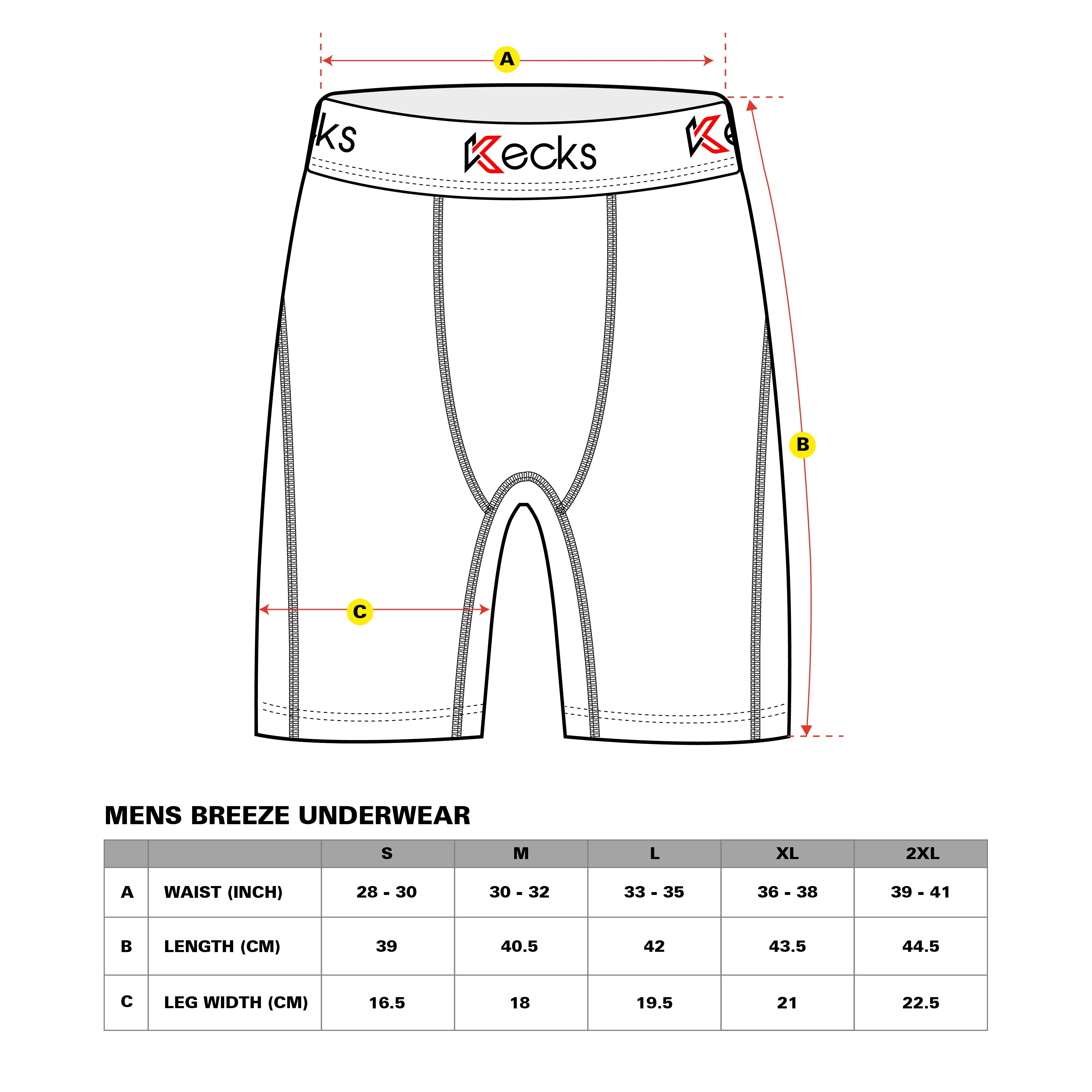 Yellow Breeze Boxer Shorts